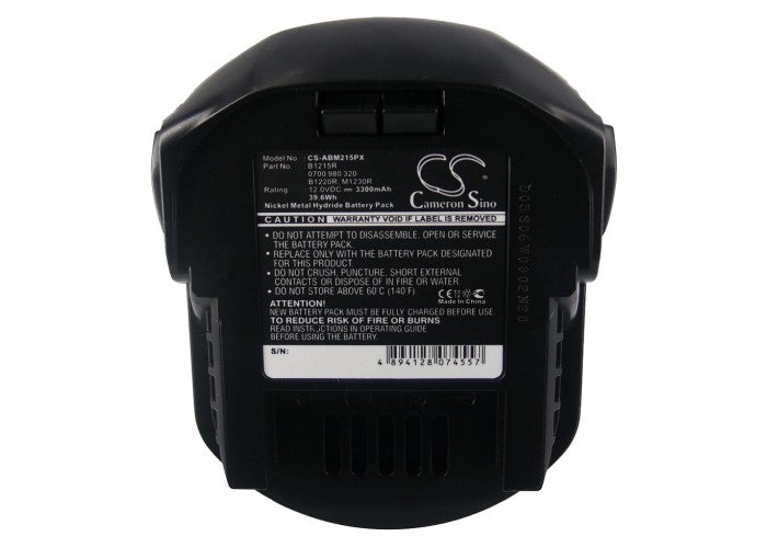 Replacement Battery for AEG B1214G – Power Tools – 3300mAh/39.6Wh / 12.0V