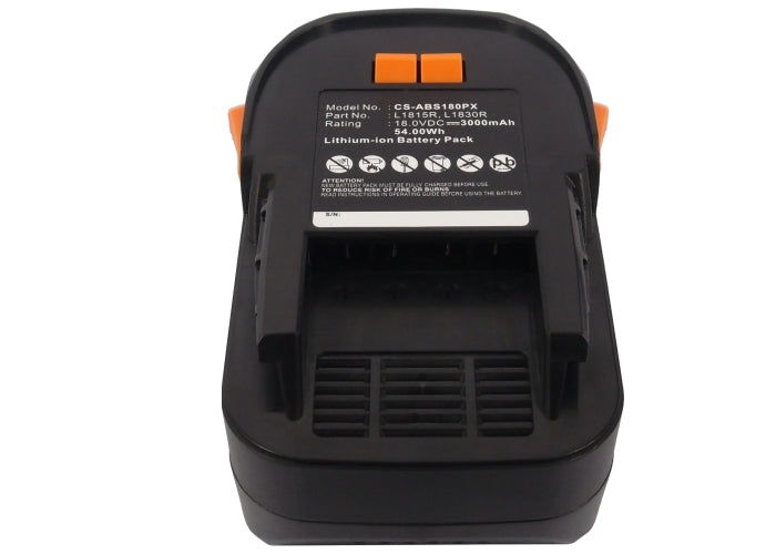 Replacement Battery for AEG BBM 18 STX – Power Tools – 3000mAh / 54.00Wh / 18.0V