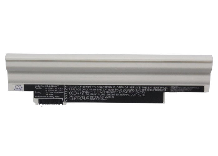 Replacement Battery for Packard Bell Dot S E2 SPT – Notebook, Laptop – 4400mAh / 11.1V