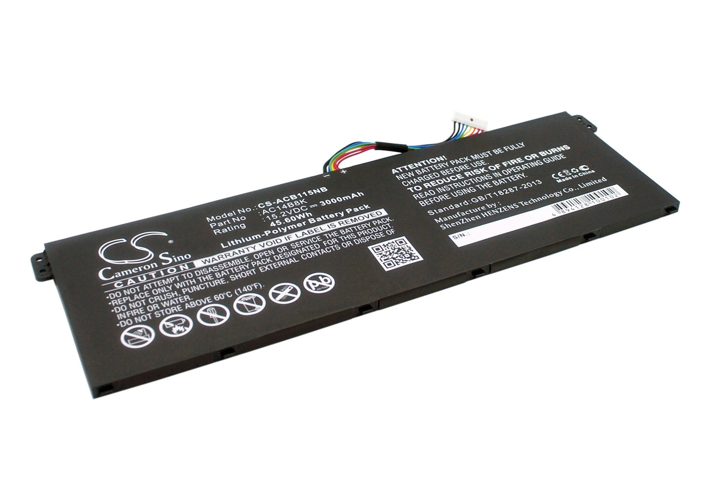 Replacement Battery for Packard Bell | Acer | Gateway EasyNote LG71-BM – Notebook, Laptop – 3000mAh / 15.2V - image 2