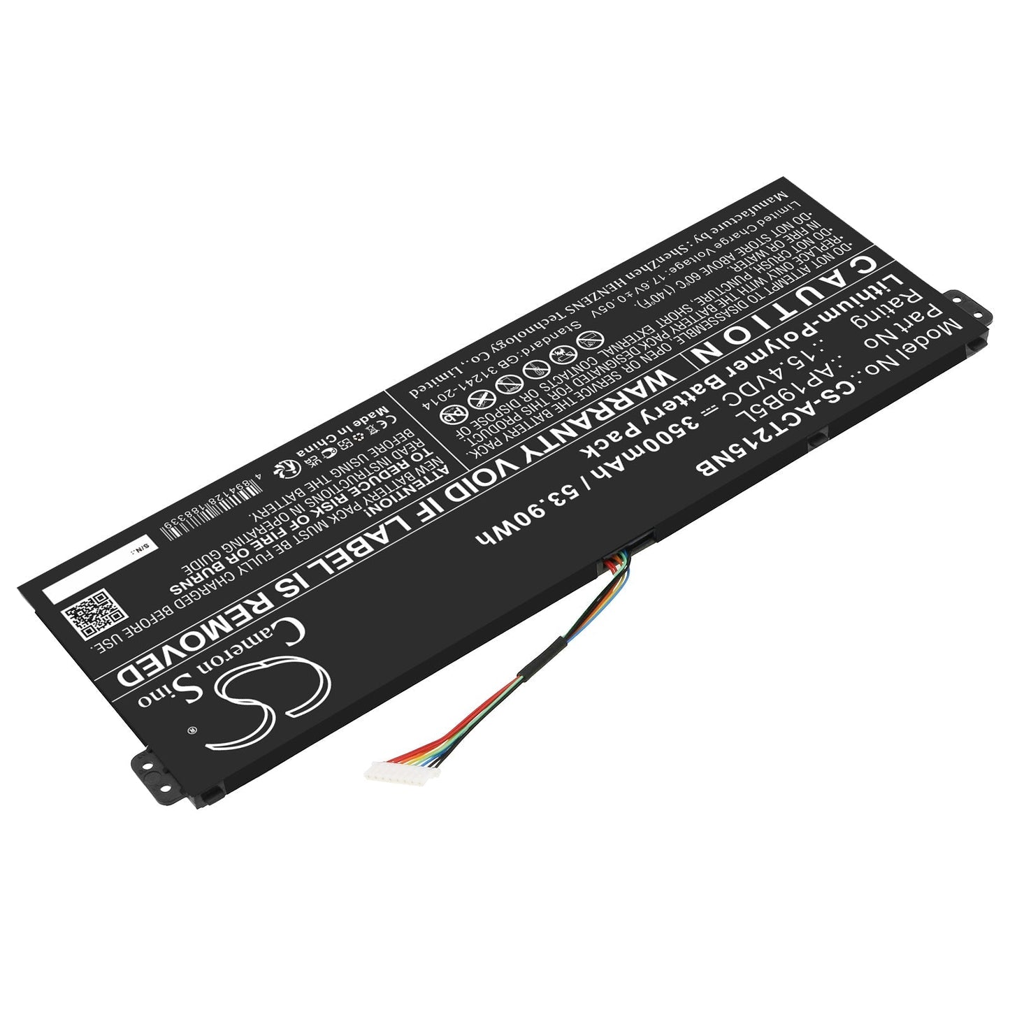 Replacement Battery for Acer TravelMate P2 TMP215-41-R74Q – Notebook, Laptop – 3500mAh / 15.4V - image 2