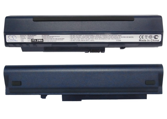 Replacement Battery for Acer Aspire One – Notebook, Laptop – 4400mAh / 11.1V