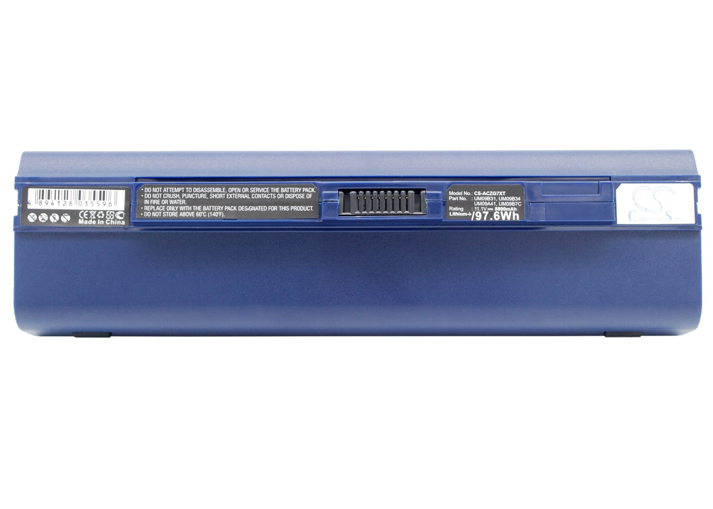 Replacement Battery for Acer Aspire One 531 – Notebook, Laptop – 8800mAh / 11.1V - image 1