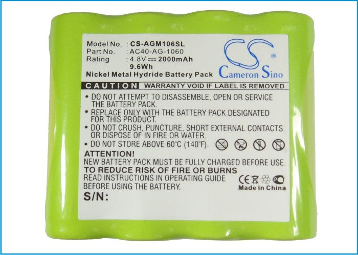 Replacement Battery for Astro Gaming Mixamp – Game Console – 2000mAh / 4.8V
