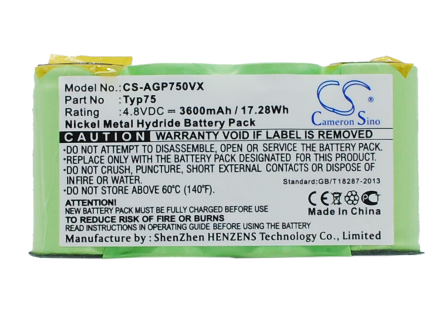 Replacement Battery for AEG AG64x, Liliput vacuum cleaner – 3600mAh / 17.28Wh