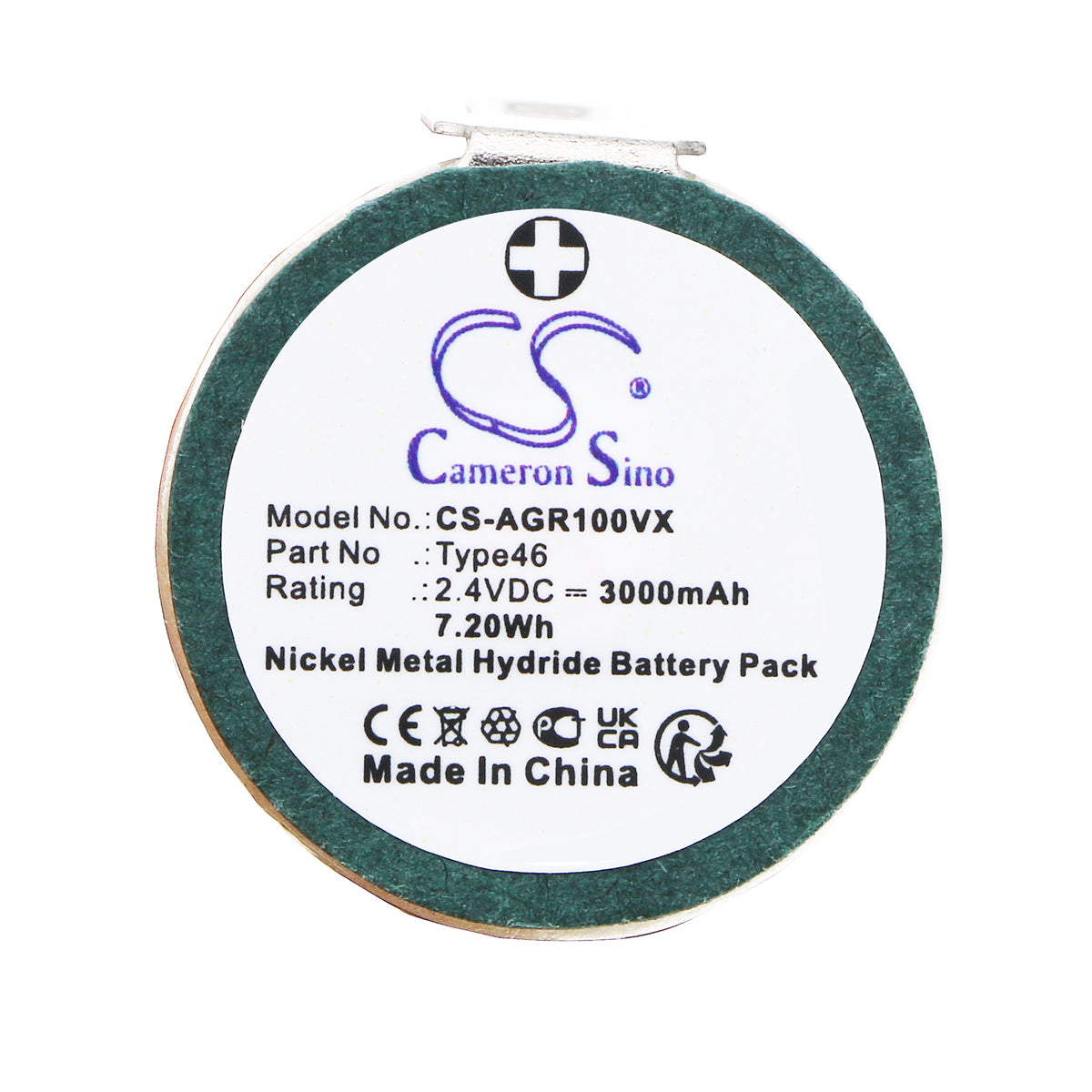 Replacement Battery for AEG Junior 1000 – Vacuum – 3000mAh / 2.4V
