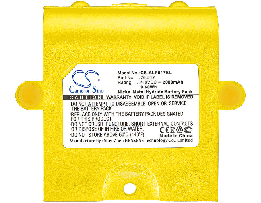 Replacement Battery for Apollo 26.517 – Crane Remote Control – 2000mAh / 4.8V - image 3