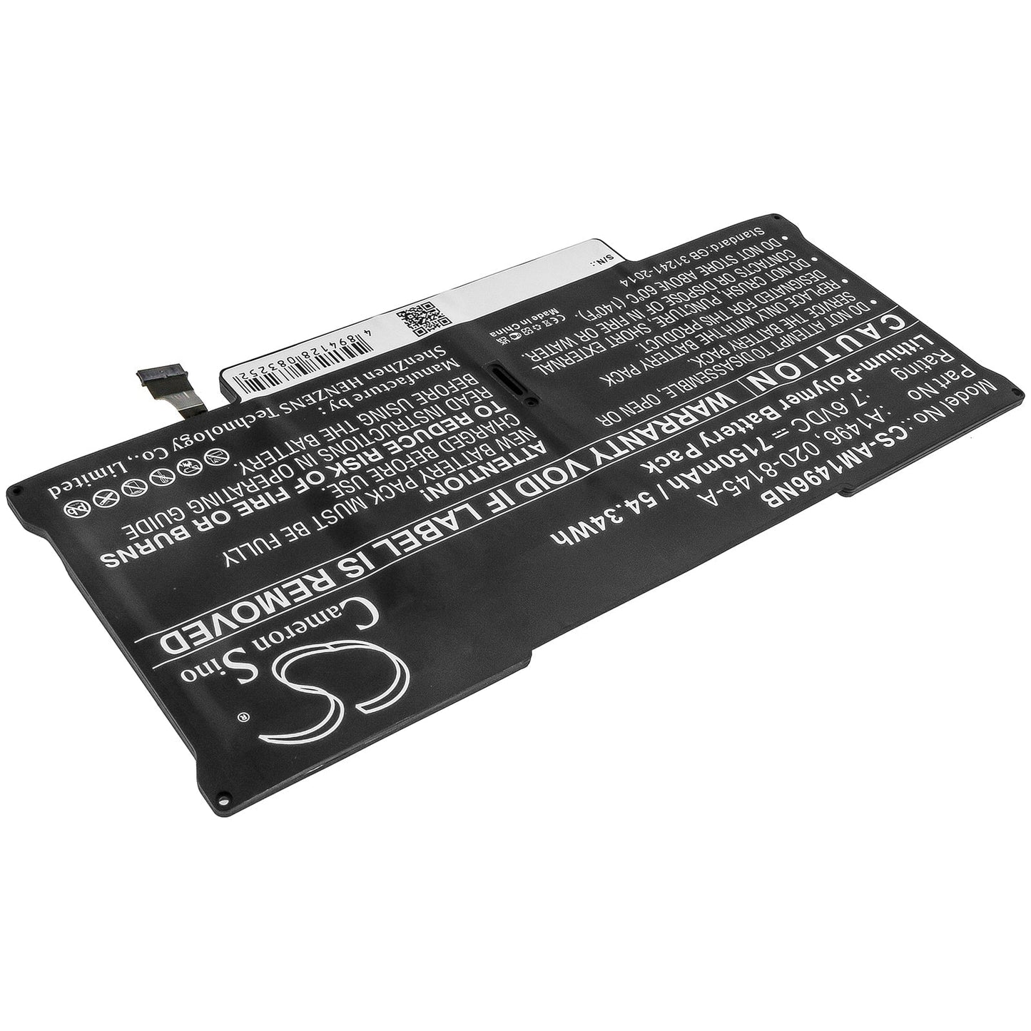 Replacement Battery for Apple MacBook Air 13" A1466 2013 – Notebook, Laptop – 7150mAh / 7.6V - image 2