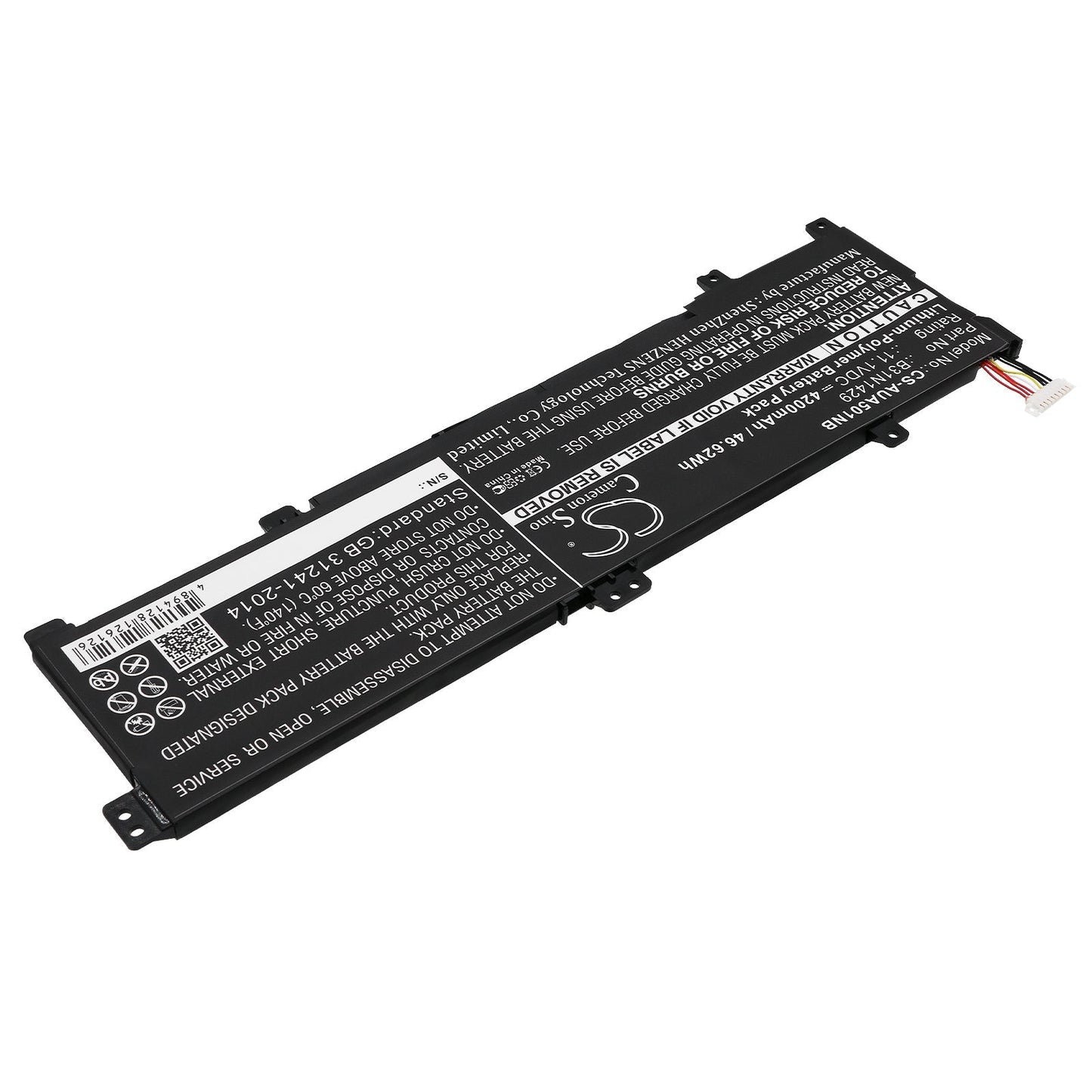 Replacement Battery for Asus Vivobook A501L – Notebook, Laptop – 4200mAh / 11.1V - image 2