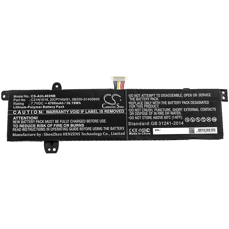 Replacement Battery for Asus L402BP – Notebook, Laptop – 4700mAh / 7.7V - image 3