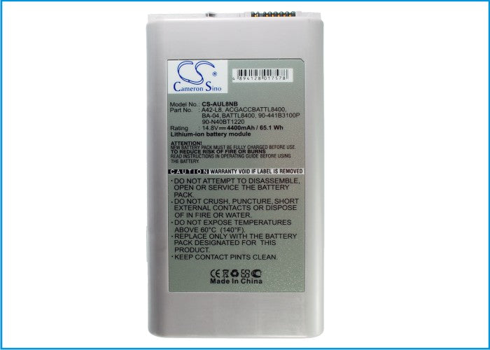Replacement Battery for Medion | Jetta JetBook | Cybercom | LifeTec | Jetta | Asus MD9467 – Notebook, Laptop – 4400mAh / 14.8V - image 5