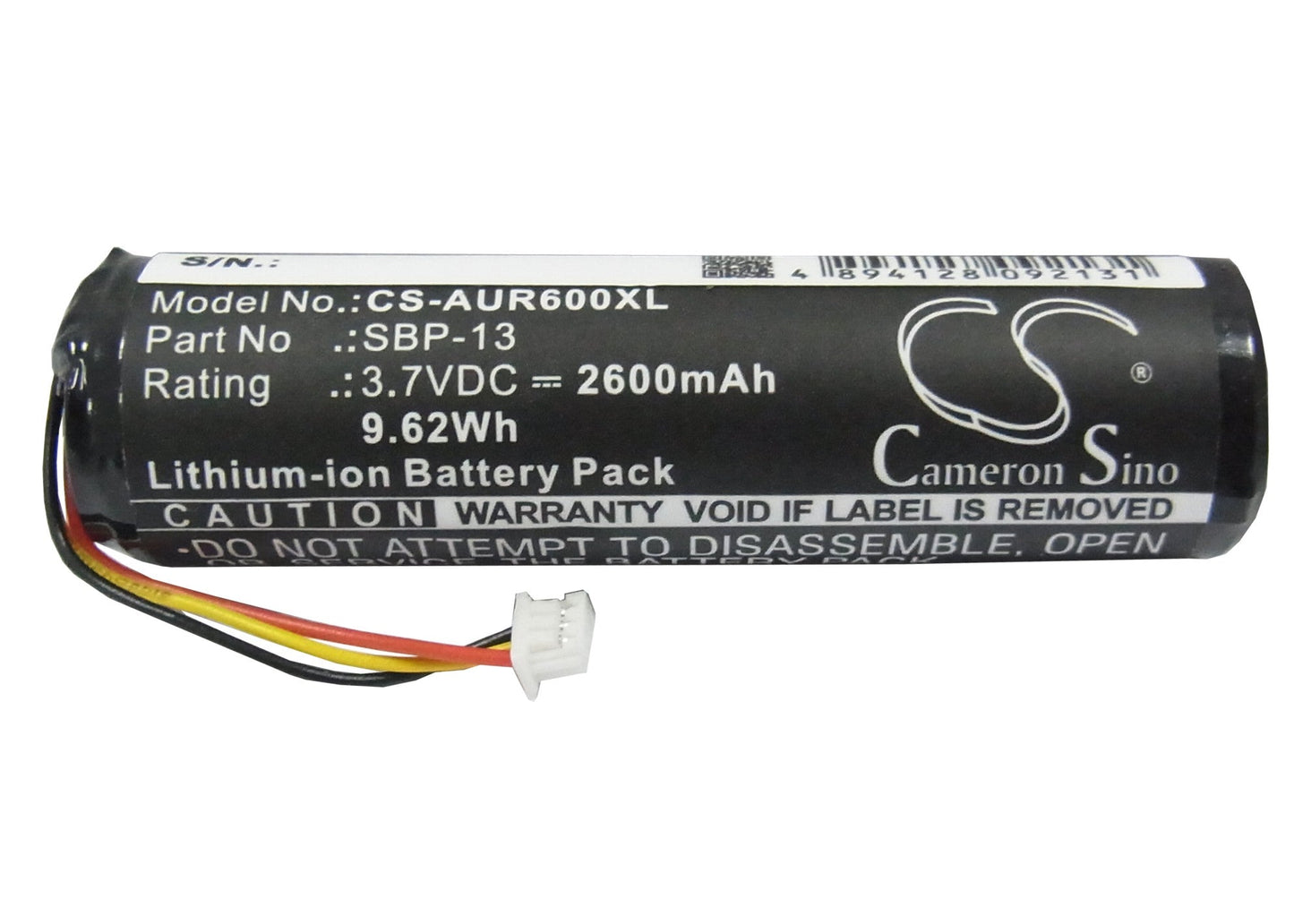 Replacement Battery for Asus R600 – GPS, Navigator – 2600mAh / 9.62Wh / 3.7V