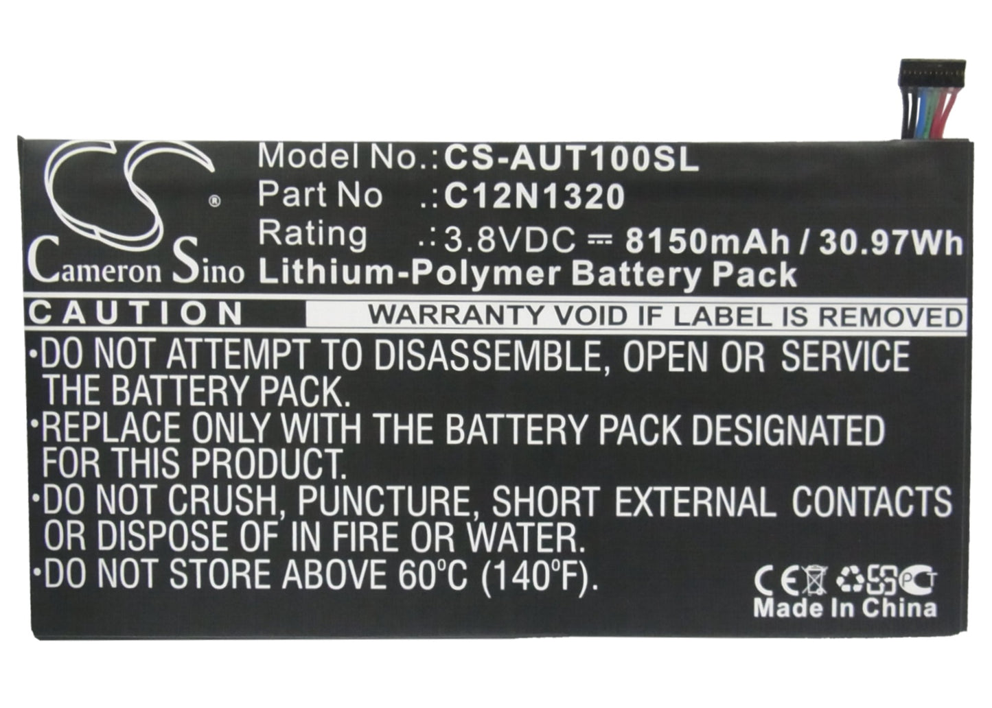 Replacement Battery for Asus Transformer Book T100 – Tablet – 8150mAh / 3.8V - image 5