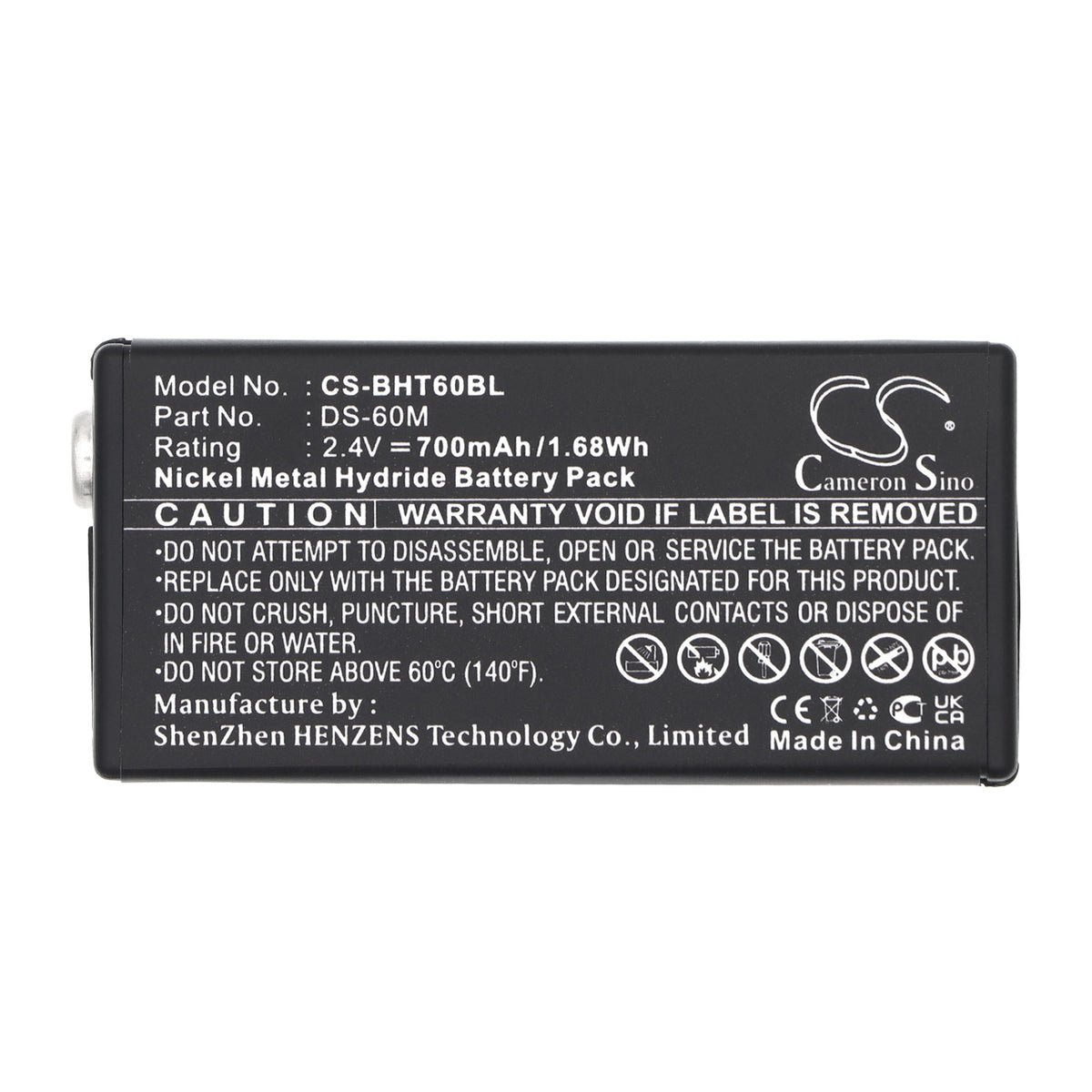 Replacement Battery for Denso BHT-6000 – Barcode Scanner – 700mAh / 2.4V