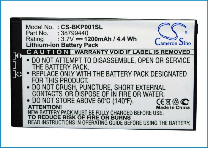 Replacement Battery for Becker Traffic Assist 7916 – GPS, Navigator – 1200mAh / 3.7V