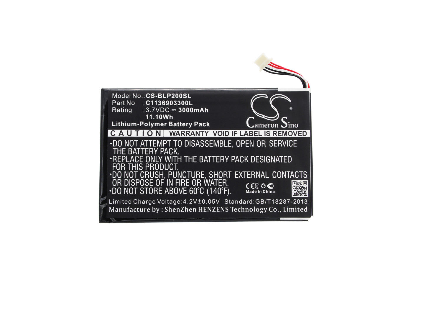 Replacement Battery for Fabrica | BLU Tablet PC 10.1 – Tablet – 3000mAh / 3.7V - image 5