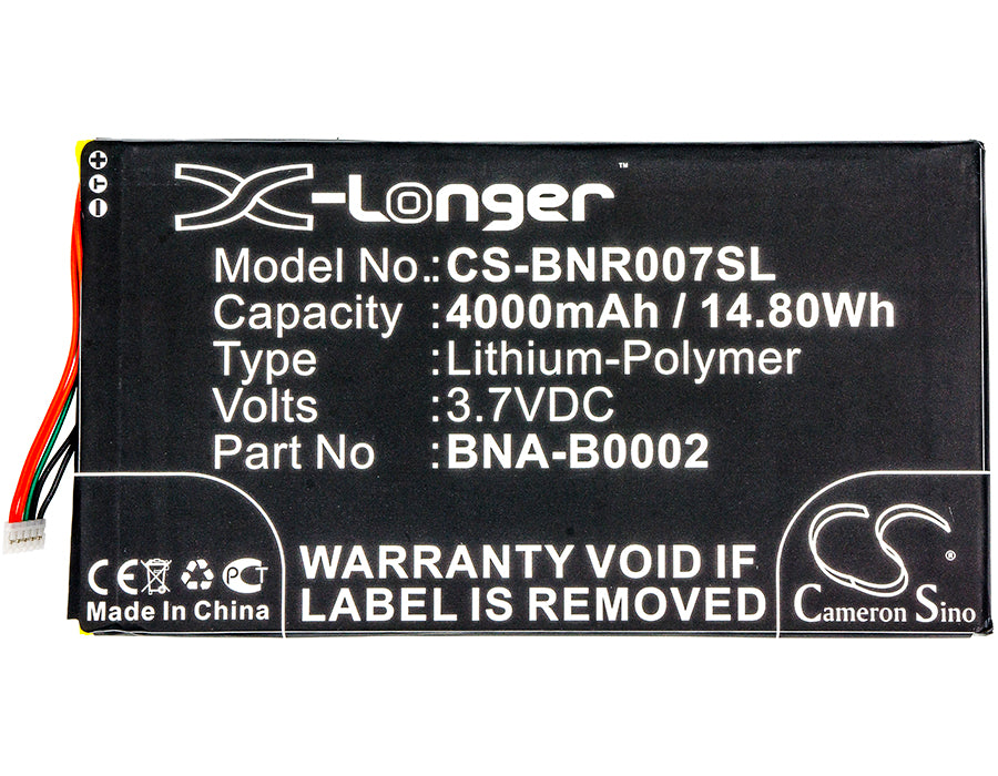 Replacement Battery for Barnes & Noble NOOK HD 7 tablet – Tablet – 4000mAh / 3.7V - image 5