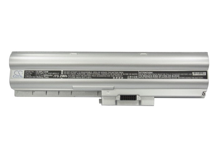 Replacement Battery for Sony Limited Edition 007 – Notebook, Laptop – 6600mAh / 11.1V - image 5