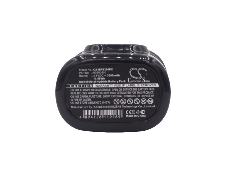 Replacement Battery for Black & Decker FS360 – Power Tools – 3300mAh / 11.88Wh / 3.6V