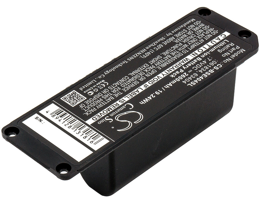 Replacement Battery for Bose 413295 – 2600mAh / 19.24Wh