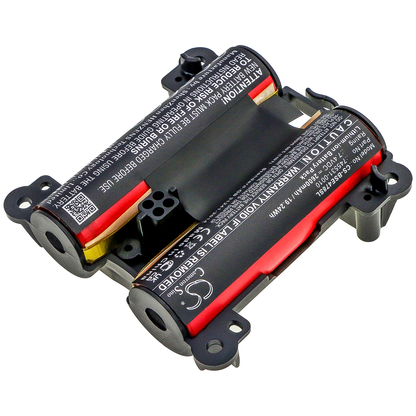 Replacement Battery for BOSE 071478 – 2600mAh / 19.24Wh