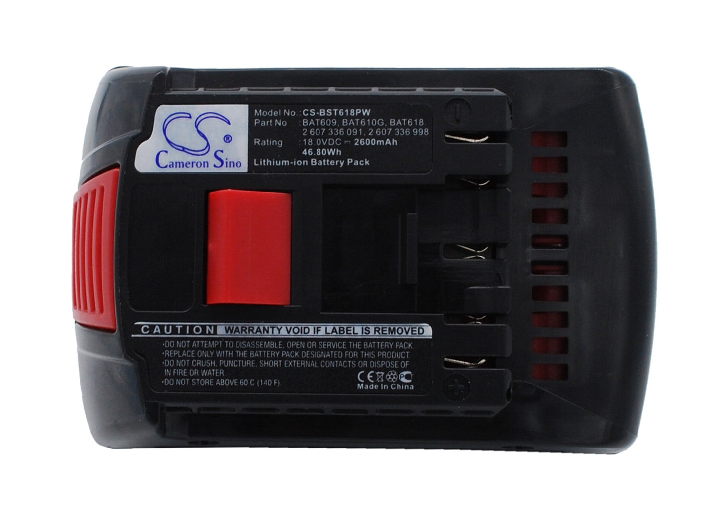 Replacement Battery for Bosch GWS 18 V-LI – Power Tool – 2600mAh / 18V - image 1