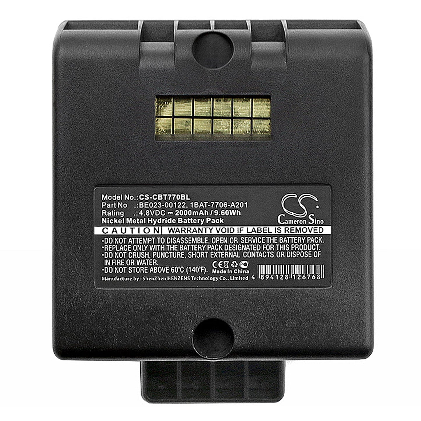 Replacement Battery for Cattron Theimeg LRC – Crane Remote Control – 2000mAh / 9.60Wh / 4.8V