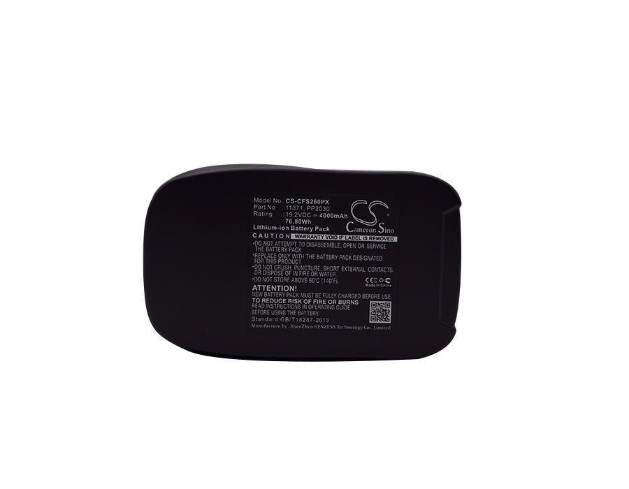 Replacement Battery for Craftsman 101260 – Power Tools – 4000mAh / 76.80Wh / 19.20V