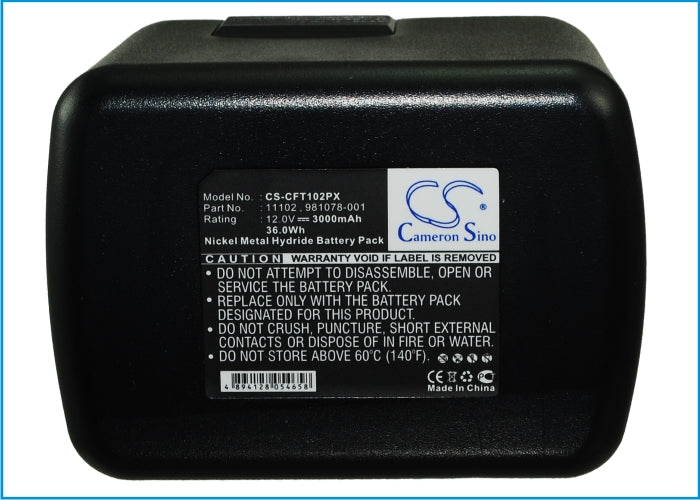 Replacement Battery for Craftsman 315.22411 – Power Tools – 3000mAh / 12.0V