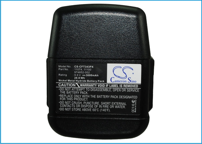 Replacement Battery for Craftsman 11343 – Power Tools – 3000mAh / 9.6V