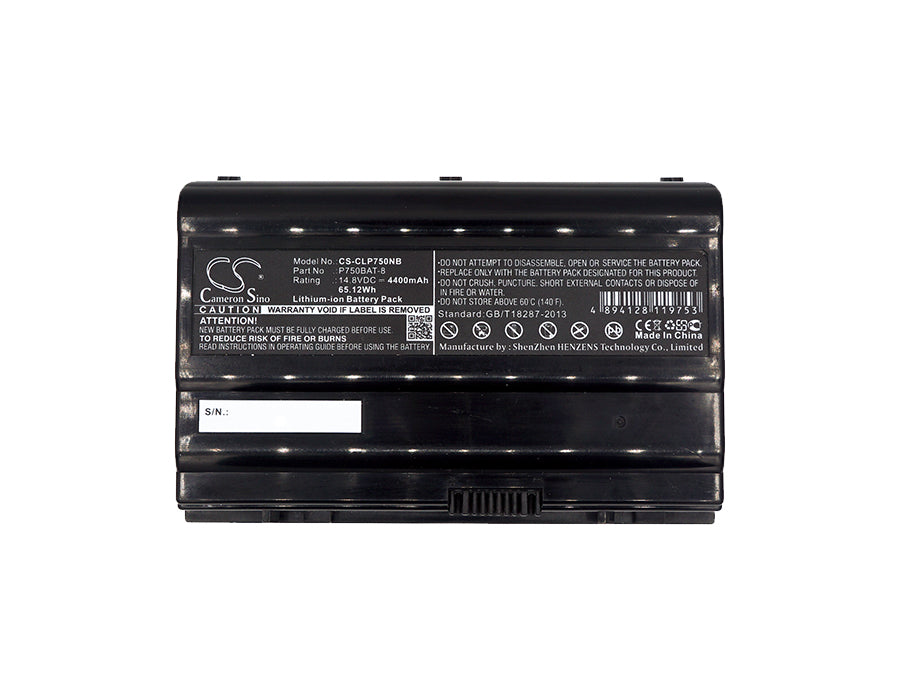 Replacement Battery for Hasee CP75S01 – Notebook, Laptop – 4400mAh / 65.12Wh / 14.8V
