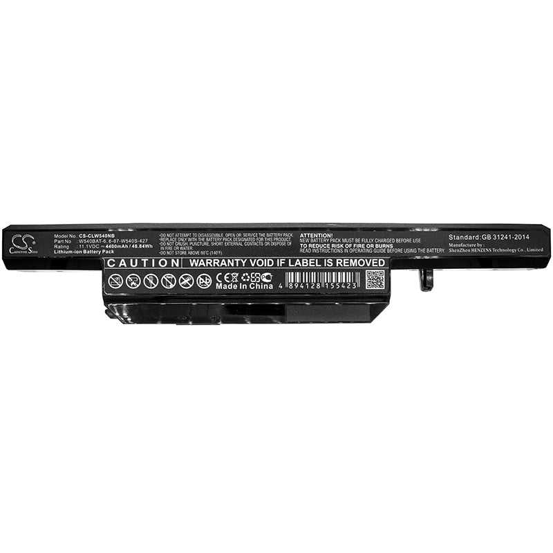 Replacement Battery for Clevo | Hasee Nexoc B509II – Notebook, Laptop – 4400mAh / 11.1V - image 3