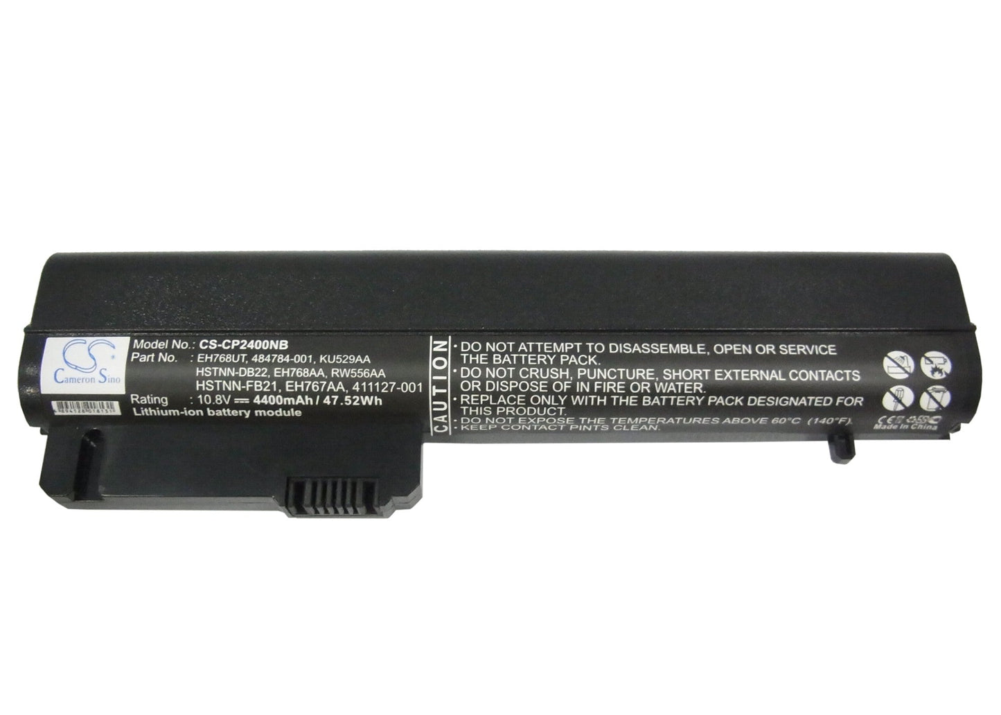 Replacement Battery for Compaq Business Notebook 2400 – Notebook, Laptop – 4400mAh / 47.52Wh / 10.8V