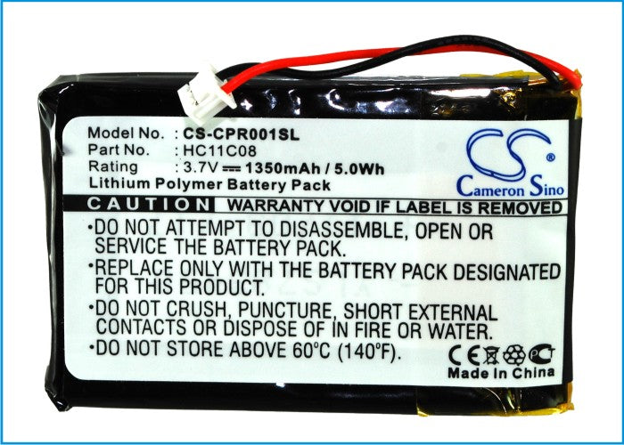 Replacement Battery for Celestron 44870 – GPS, Navigator – 1350mAh / 5.00Wh / 3.7V
