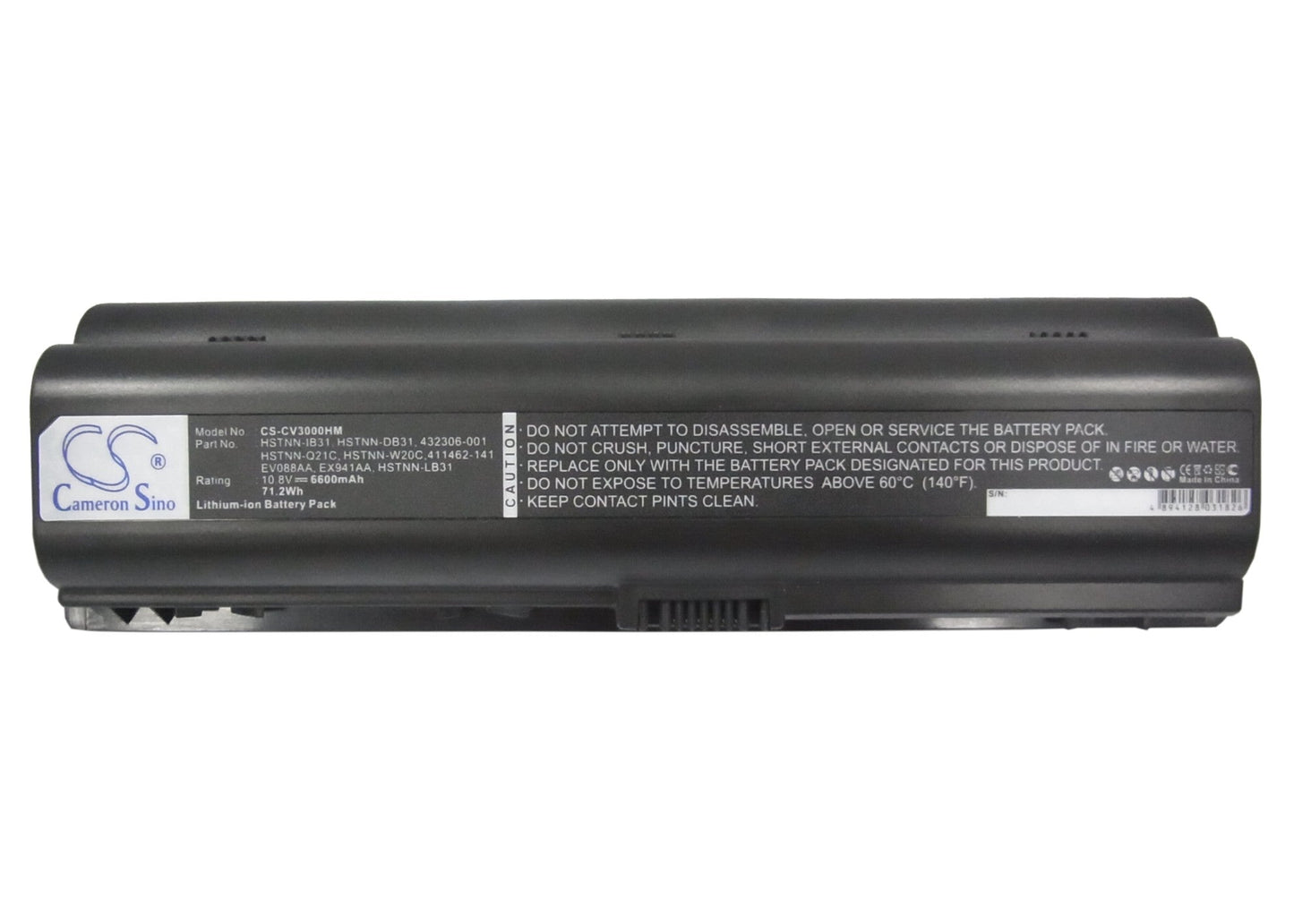 Replacement Battery for HP G6000 – Notebook, Laptop – 6600mAh / 10.8V