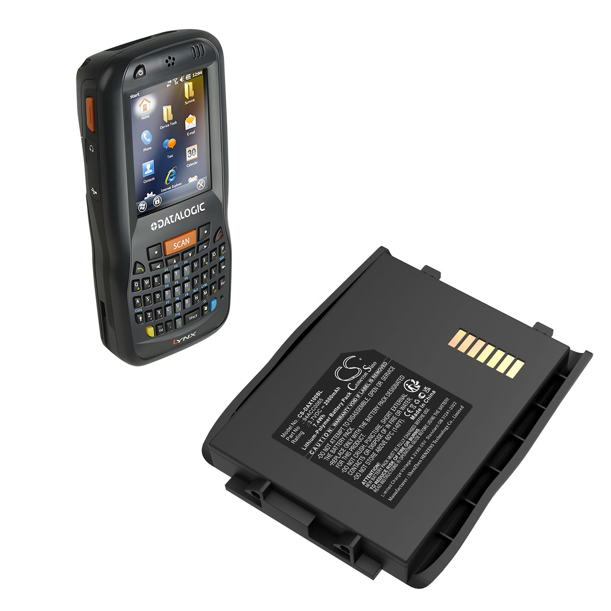 Replacement Battery for Datalogic LYNX – Barcode Scanner – 2000mAh / 3.7V