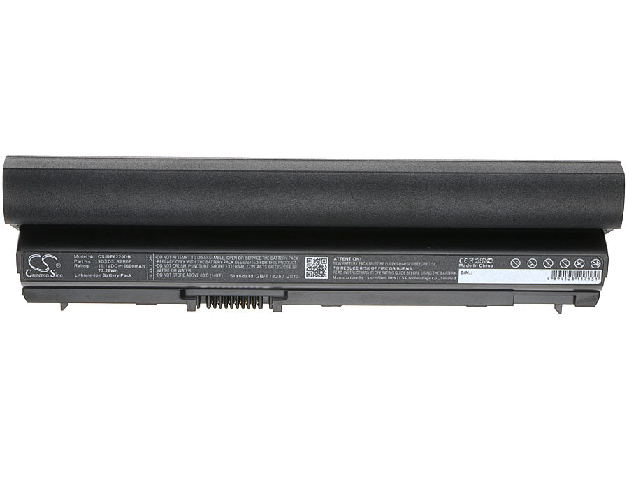 Replacement Battery for DELL Latitude E5220 – Notebook, Laptop – 6600mAh / 73.26Wh / 11.1V