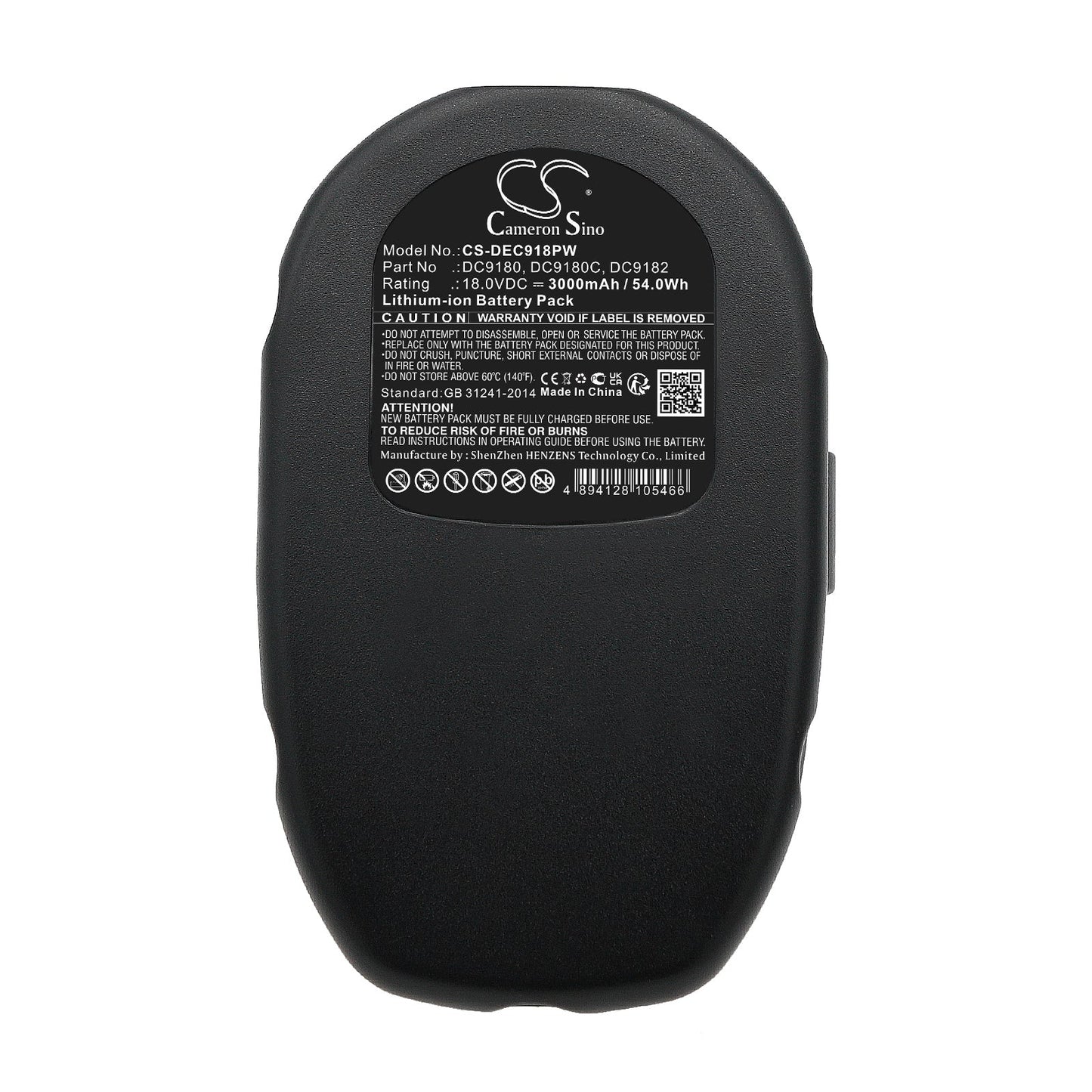 Replacement Battery for DeWalt DCD925 – Power Tools – 3000mAh / 54.0Wh / 18.0V
