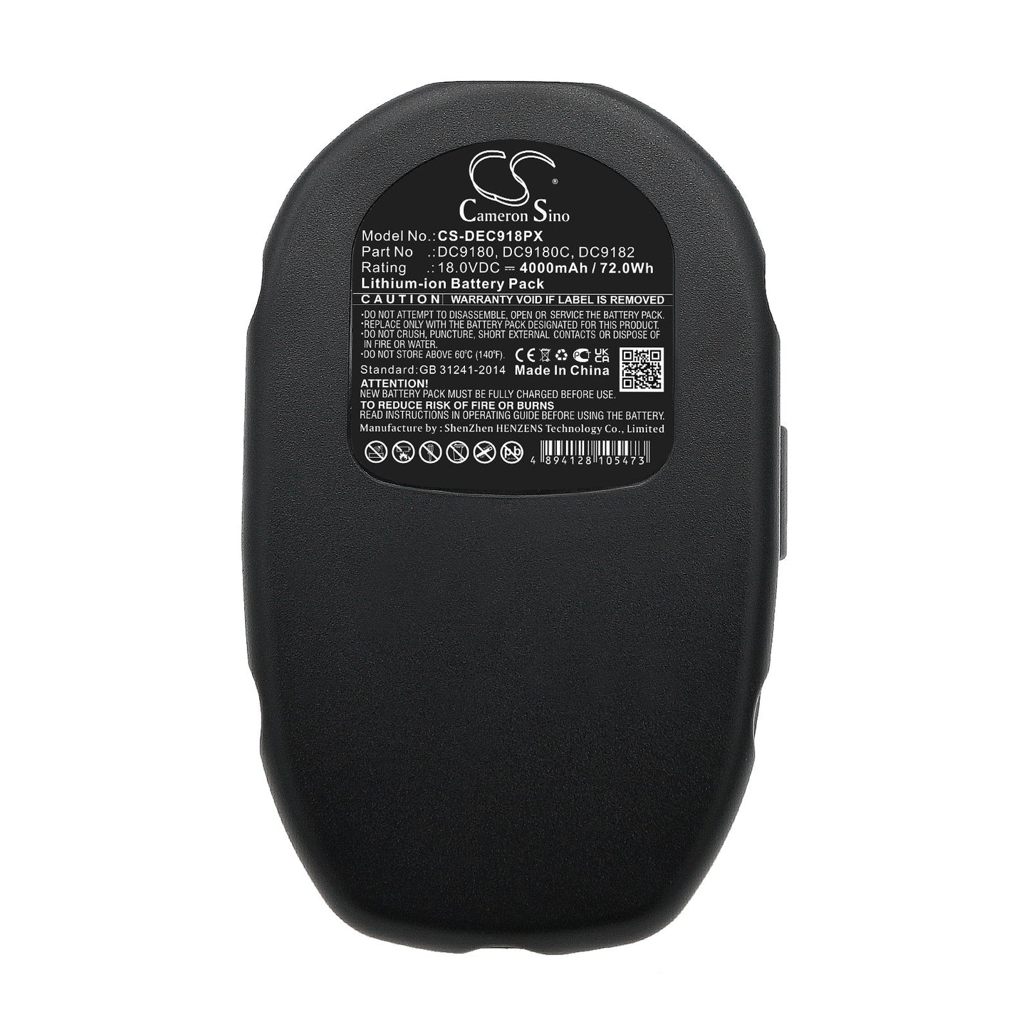 Replacement Battery for DeWalt DCD925 – Power Tools – 4000mAh / 72.0Wh / 18.0V
