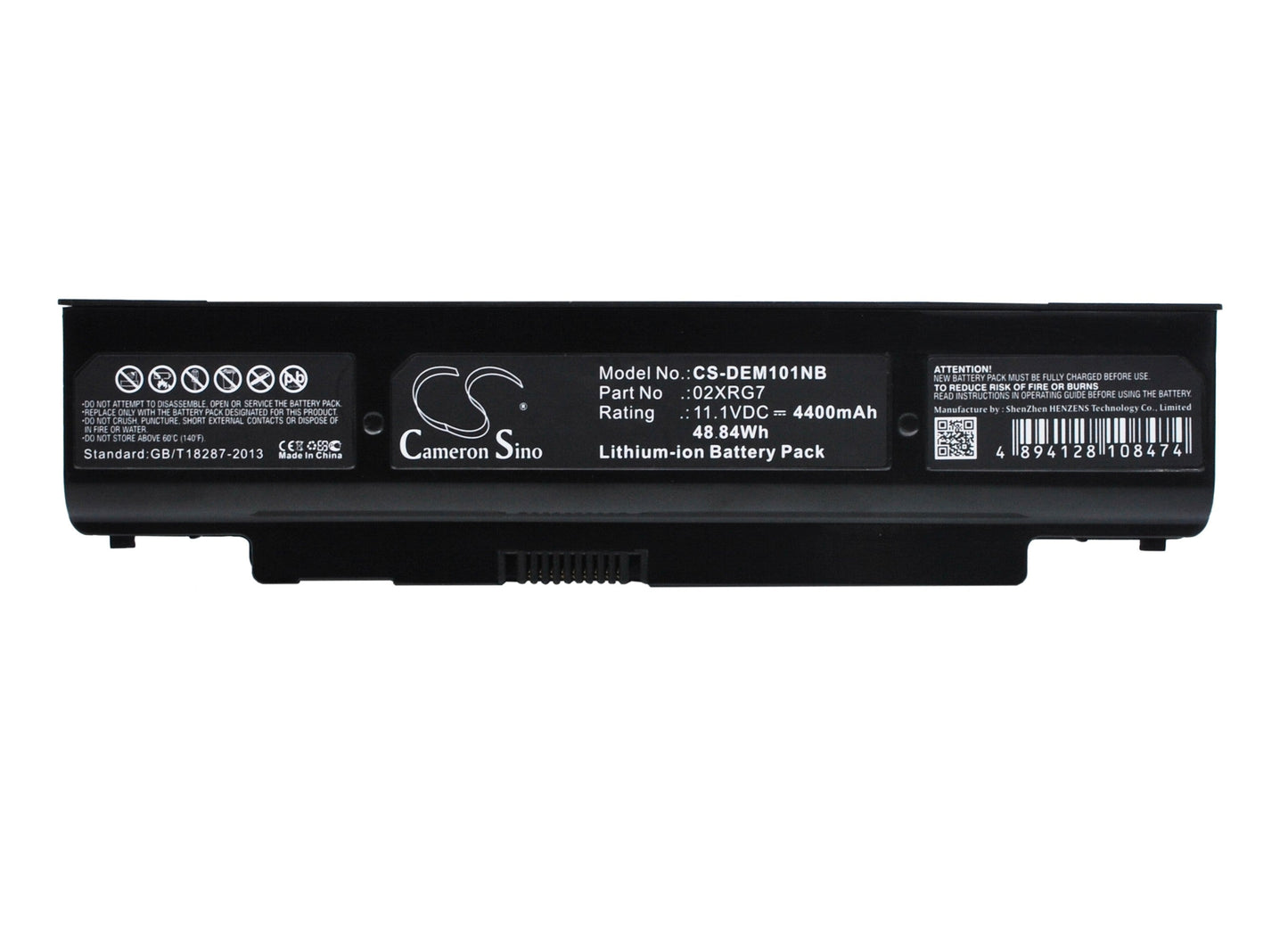 Replacement Battery for DELL Inspiron 1120 – Notebook, Laptop – 4400mAh / 48.84Wh / 11.1V