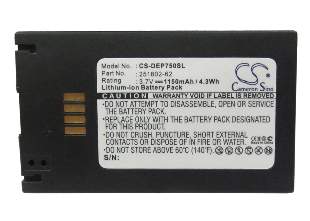 Replacement Battery for David Clark | EasyPack | Vokkero | TSL | Elan | Spare | Varta | Tellermate 9900 – Barcode Scanner – 900mAh / 3.7V