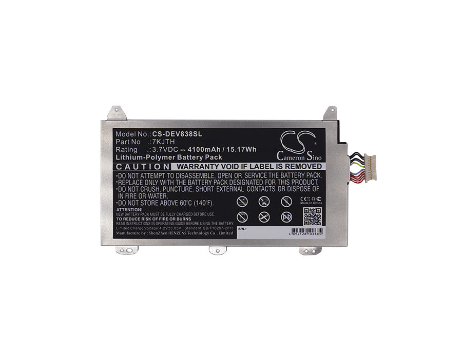 Replacement Battery for Dell Venue 8 Pro 3845 – Tablet – 4100mAh / 3.7V - image 5