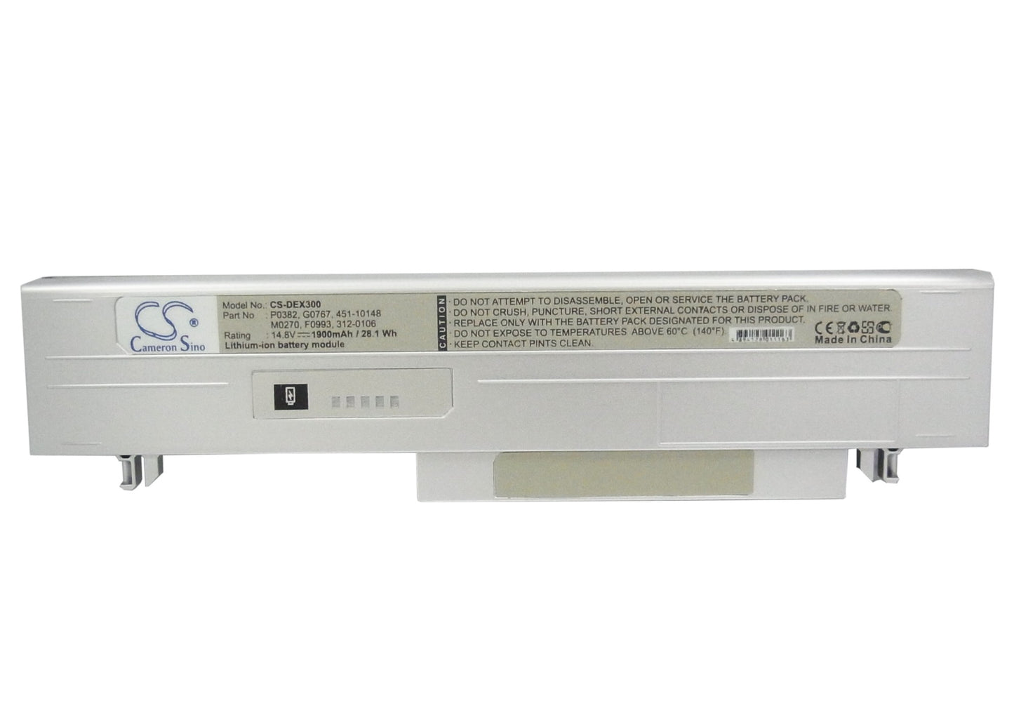 Replacement Battery for Dell Latitude X300 – Notebook, Laptop – 1900mAh / 14.8V - image 5