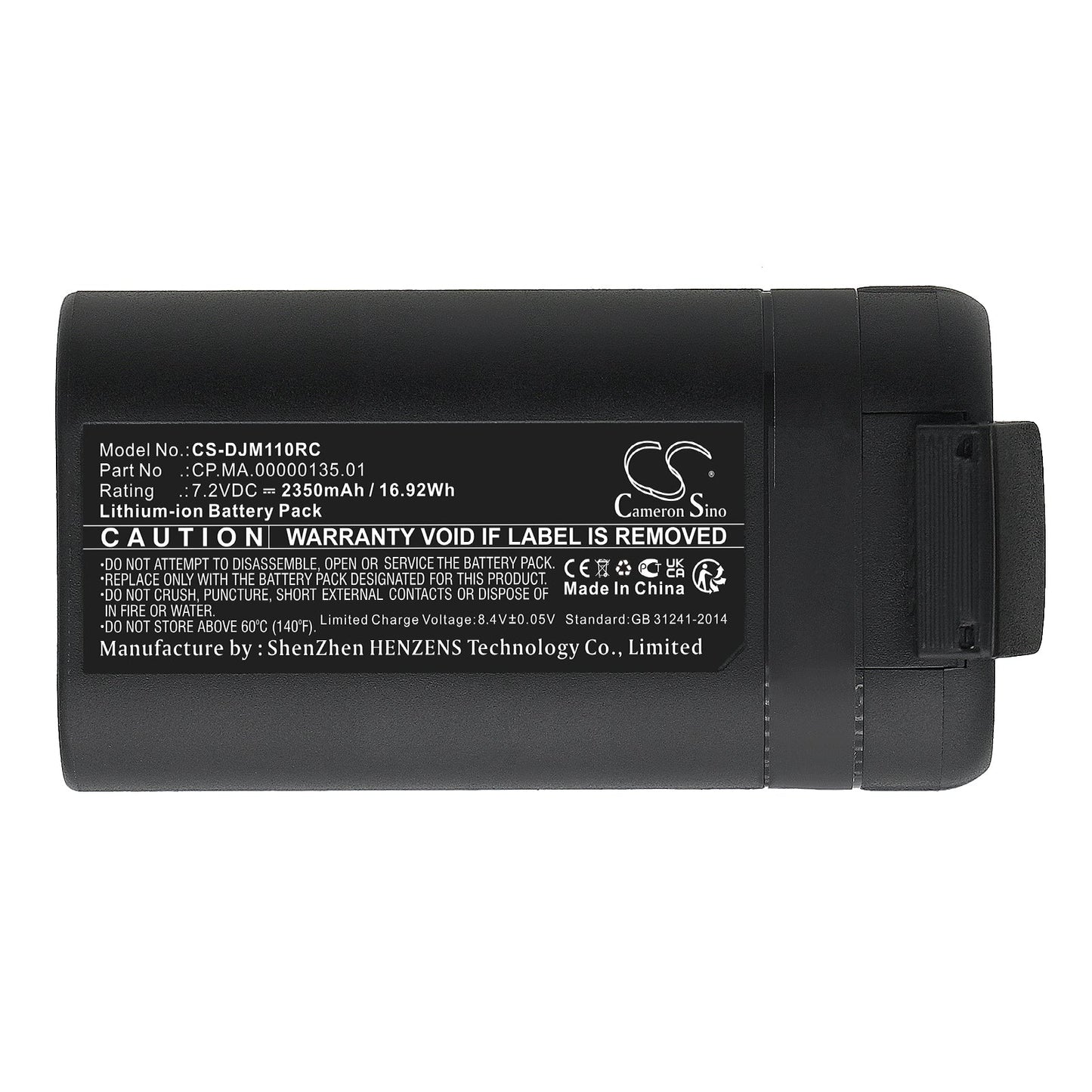 Replacement Battery for DJI Mavic mini – Drones – 2350mAh / 16.92Wh / 7.2V