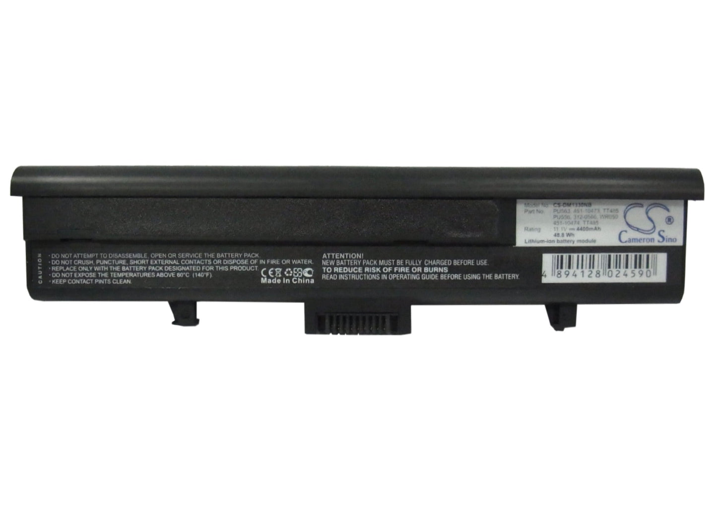 Replacement Battery for DELL Inspiron 1318 – Notebook, Laptop – 4400mAh / 11.1V