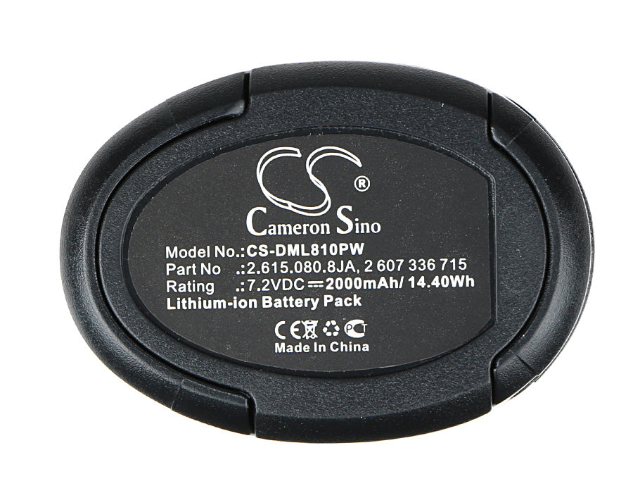 Replacement Battery for DREMEL 8100 – Power Tools – 2000mAh / 14.40Wh / 7.2V
