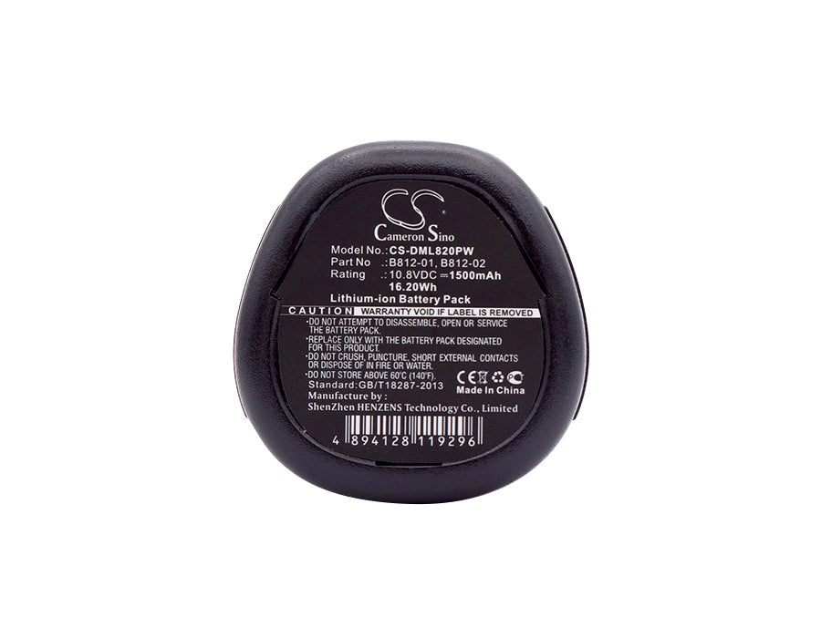Replacement Battery for Berner BACP 10.8 – Power Tools – 1500mAh / 16.20Wh / 10.8V