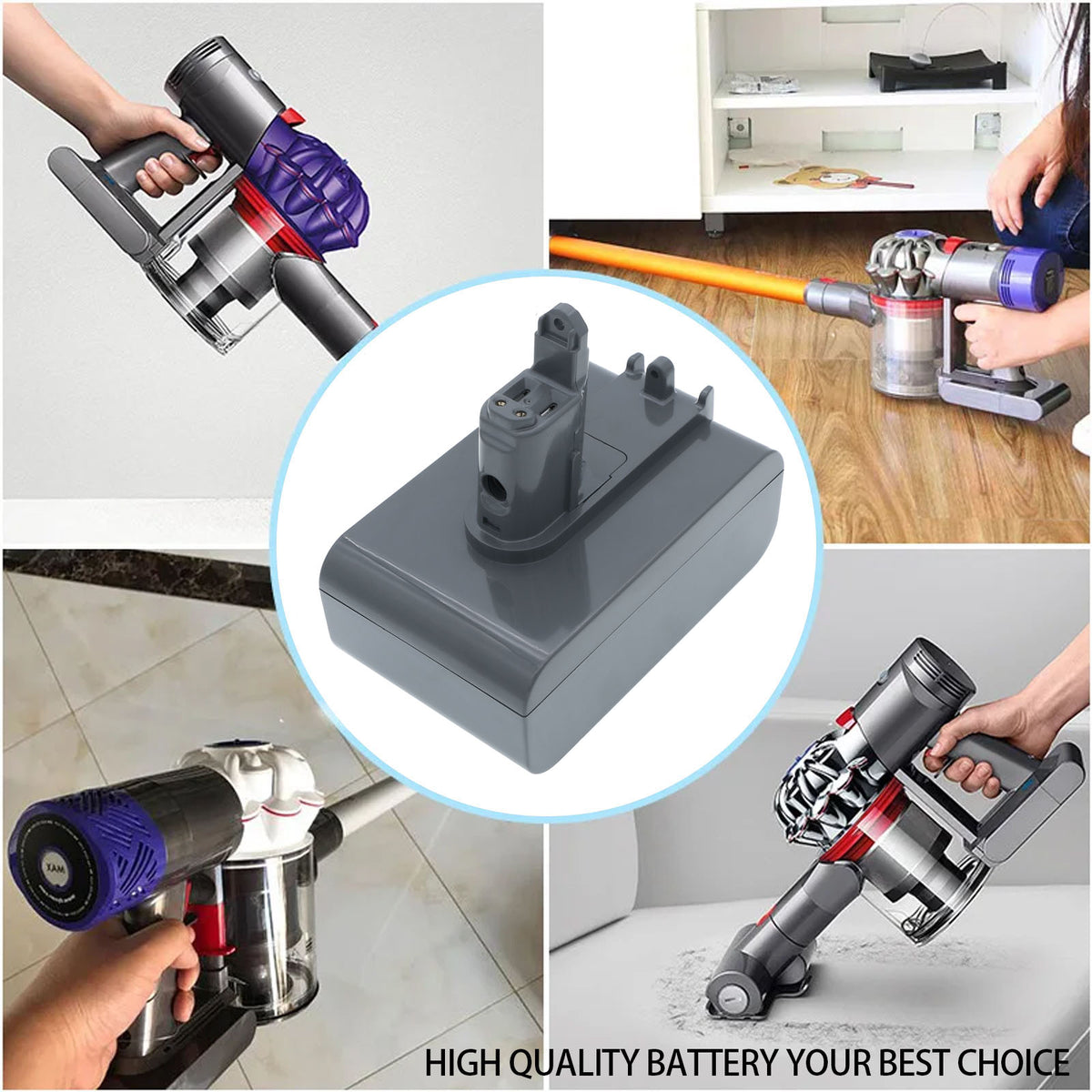 Replacement Battery for Dyson DC31 Animal – Vacuum – 5000mAh / 22.8V