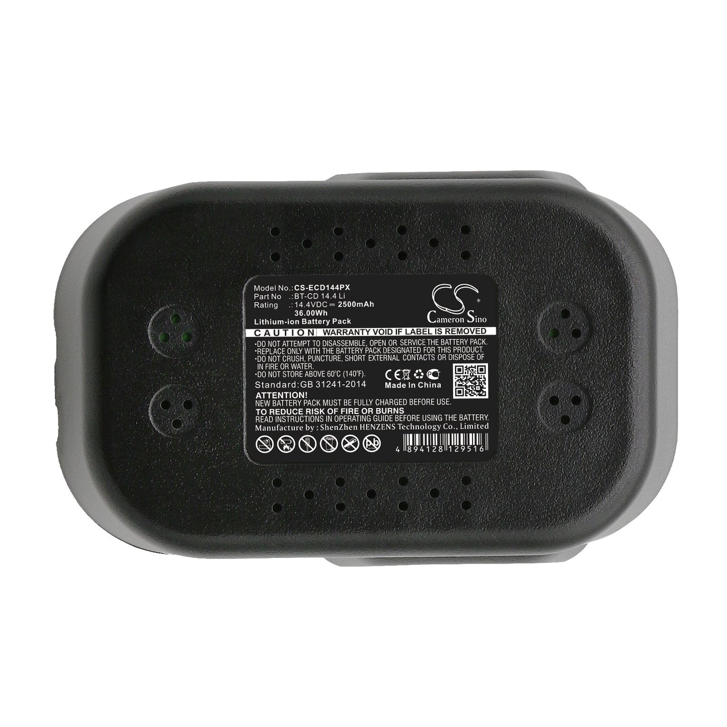 Replacement Battery for Einhell BT-CD 14.4 Li – Power Tools – 2500mAh / 36.00Wh / 14.4V