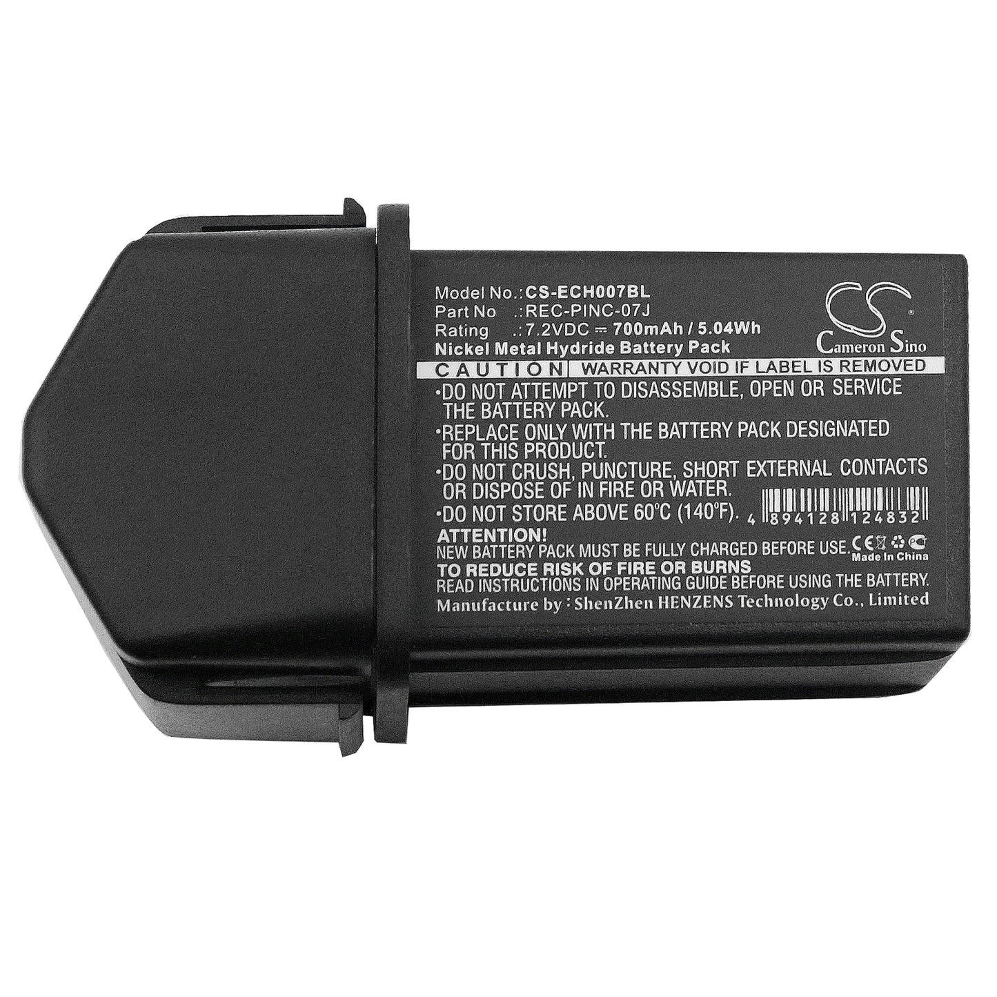 Replacement Battery for ELCA GENIO-M – Crane Remote Control – 700mAh / 7.2V - image 3